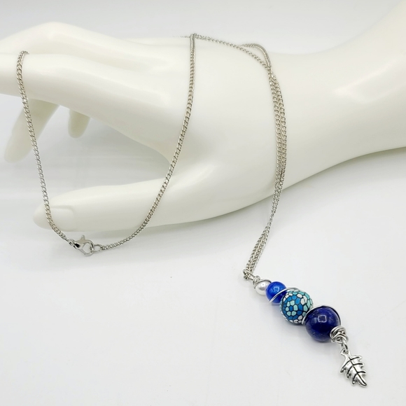 Kikideeskreations design, custom made necklace, 25inch - Picture 4 of 4